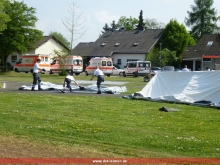 Aufbau des Behandlungsplatzes
