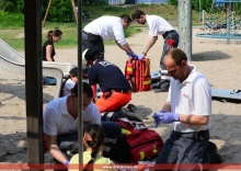 Erstversorgungen um das KlettergerÃ¼st