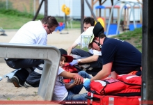 Erstversorgungen um das KlettergerÃ¼st