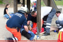 Erstversorgungen um das KlettergerÃ¼st