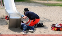 Erstversorgungen um das KlettergerÃ¼st