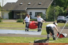 Aufbau des Behandlungsplatzes