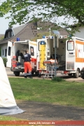 Die Rettungs- und KrankentransportwÃ¤gen stehen bereit