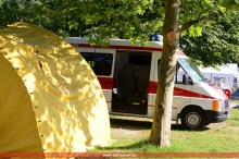 Der ELW als Arbeitsplatz des MC-Leiters